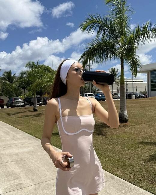 原厂正品韩国超多明星博主都在用!Alo Water Bottle720ml的铝制保温杯  720ml 商品图2