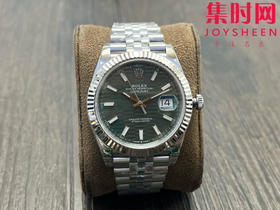 劳力士 VS日志41系列 薄荷绿格子面 格纹盘 男士腕表 3235机 五珠带 表径41mm