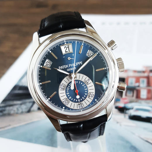 【95新】PatekPhilippe 百达翡丽复杂功能时计系列5960P-015自动机械机芯（PP印记）40MM（男款）日期、星期显示060725TH16 商品图3
