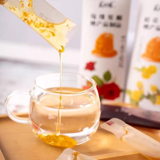 桂花蜂蜜条便携式蜂蜜条20g*10袋开袋即食 商品图3