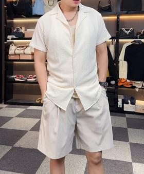 夏季休闲百搭显瘦显高短裤