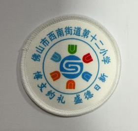 通版佛山市三水区西南街道第十二小学包边校徽校服可缝烫现货发51