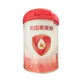 贝因美爱加婴儿配方配方奶粉(0-6月龄，1段)318克BYM-031808
