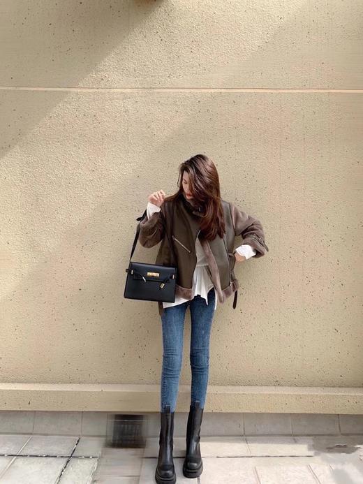 圣罗兰- Manhattan  新包型翻盖曼哈顿法棍包 6色合集中号（LZ） 商品图7