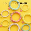 【美国品牌】TELETIES电话线新款发圈高弹力发绳四季款【TYAKASHA塔卡沙联名款】 oring的花园 商品缩略图0