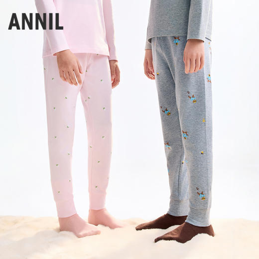 男女童秋裤秋季新款安奈儿童装JM537568 商品图0