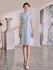 IWY/ 蓝色美容院工作服女高端养生馆名媛气质女神范高级感连衣裙职业装WQ187 商品缩略图0