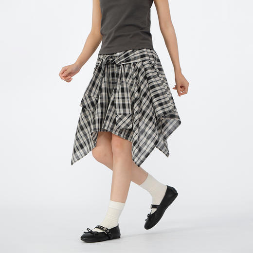 裙子女泽西风不规则半裙纪念日百货门店同款163743597 商品图2