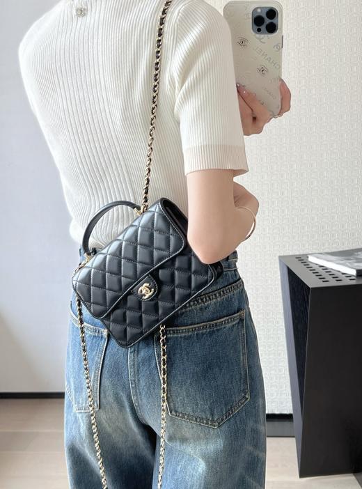 香奈儿 25P春夏 多功能背包黑色（LZ） 商品图7
