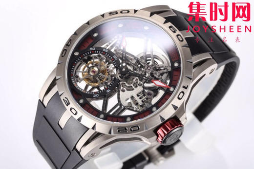 NEW陀飞轮机械机芯！钛金属 罗杰杜彼EXCALIBUR NEW王者系列陀飞轮 RDDBEX0479 男士腕表 商品图3