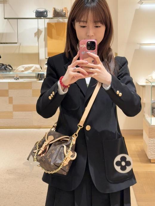 驴家 ODYSSEE 经典老花可调节可拆卸肩带 涂层帆布 单肩包 女款 棕色(JPH) 商品图4