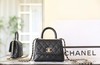 香奈儿 24k 秋冬系列 Mini Cocohandle黑色手拿斜挎包（LZ） 商品缩略图0