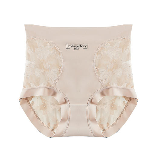 【福利价！69.9抢3件！】新款轻奢法式蕾丝纯欲性感内裤  加长档7A抑菌收腹高腰蕾丝内裤 商品图4