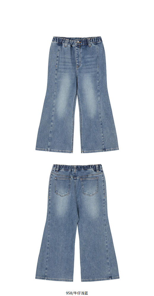 jnby  25年秋款  牛仔长裤 1P7E11841 商品图9
