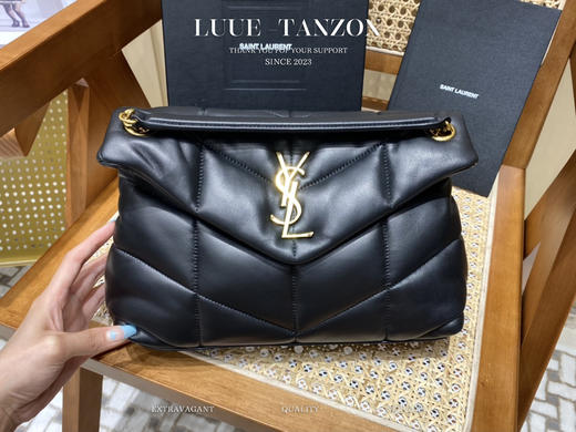 圣罗兰-LOULOU PUFFER 绗缝小羊皮包（LZ） 商品图1