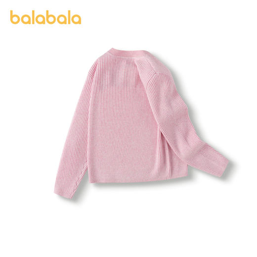 巴拉巴拉童装女童毛衫儿童针织衫秋装开衫甜美百搭时尚舒适洋气 商品图2