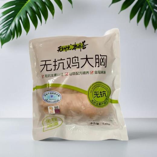 无忧本膳 无抗鸡大胸 530g/包 商品图0