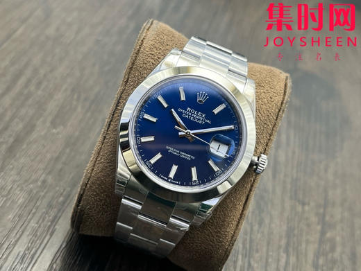 劳力士 VS日志41系列 光圈蓝盘 男士腕表 3235机 三珠带 表径41mm 商品图2