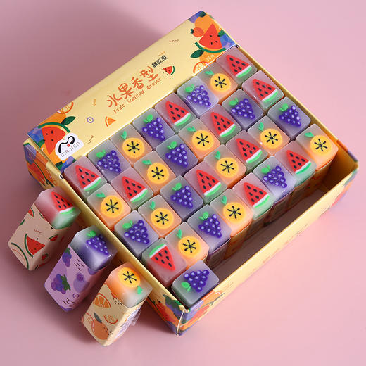 【卡通橡皮】儿童可切橡皮擦 夹心橡皮擦  一盒36个 商品图12