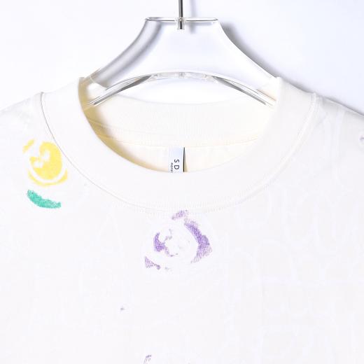 T4286SDSA夏季新款男士痞帅美式扎染印花设计短袖T恤时尚圆领上衣百搭 商品图2