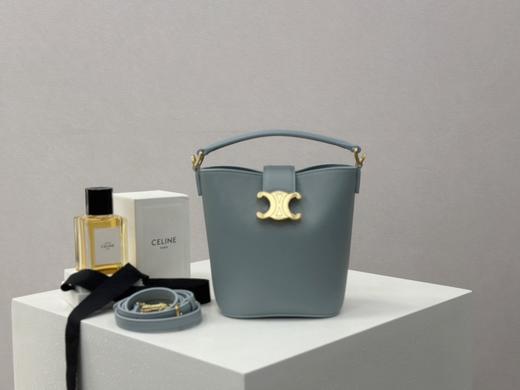 CELINE LOUIS 赛琳 迷你光滑牛皮革手提水桶包（LZ） 商品图3