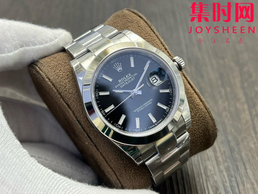 劳力士 VS日志41系列 光圈黑盘 男士腕表 3235机 三珠带 表径41mm 商品图3