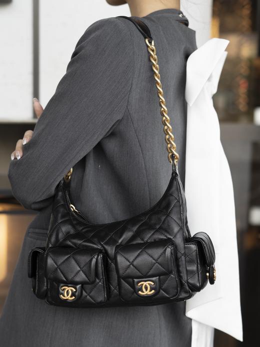 香奈儿 25C 嬉皮hobo单肩包（LZ） 商品图10