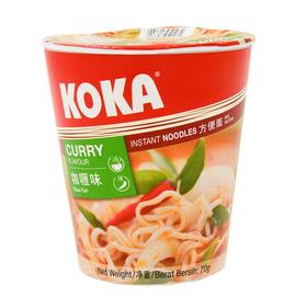KOKA咖喱味快熟面 70g/杯