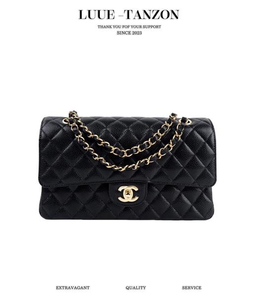 香奈儿-CF Classic Flap原厂荔枝纹 永恒的经典 原厂鱼子酱 多色/中号！（LZ） 商品图0