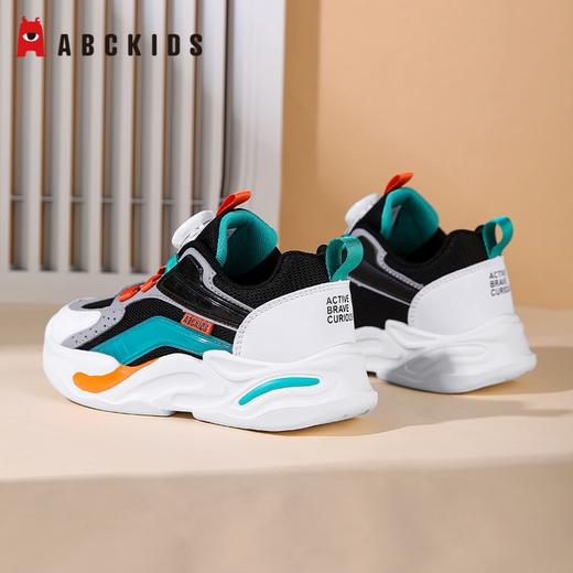 Abckids女童鞋子秋款新款透气网面男童休闲鞋软底儿童运动鞋27-38 商品图8