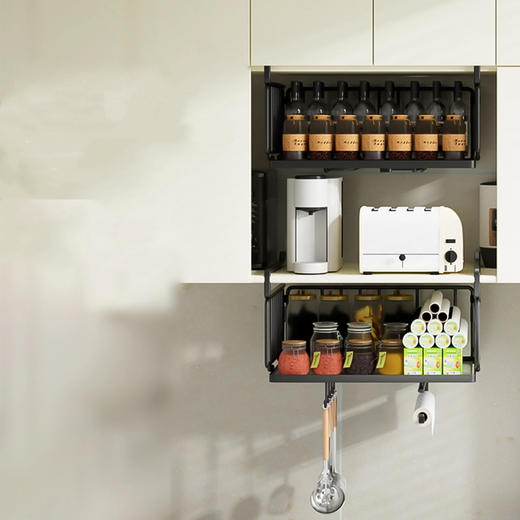 优奈欣置物架|解放空间，免安装小户型收纳UP+|挂篮 商品图0