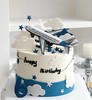 【优品系列】---【冲上云霄】飞机主题、送男孩子、男士生日蛋糕 商品缩略图0