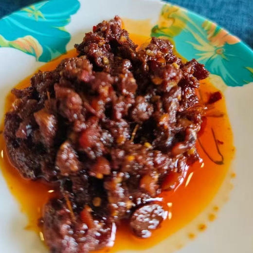 【厂商直发】有机黑猪肉辣酱210g*3瓶装0防腐不添加有机认证包邮 商品图2