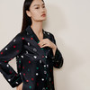 金三塔情侣礼物真丝睡衣100%桑蚕丝宽松舒适男女家居服衣裤套 YSFFC207+YSMFC202 商品缩略图3