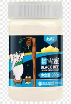 北大荒食品集团黑蜂椴树雪蜜380g 商品图0