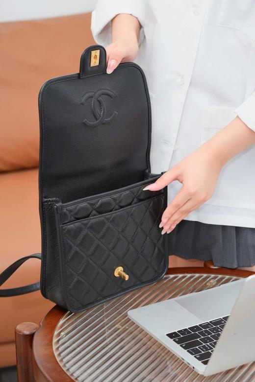 香奈儿 25B 四叶草系列双肩包 小号  （LZ） 商品图4