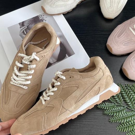 Aimi真皮休闲德训鞋|反绒牛皮+猪皮内里，百搭可穿四季，轻便舒适暴走不累 商品图12