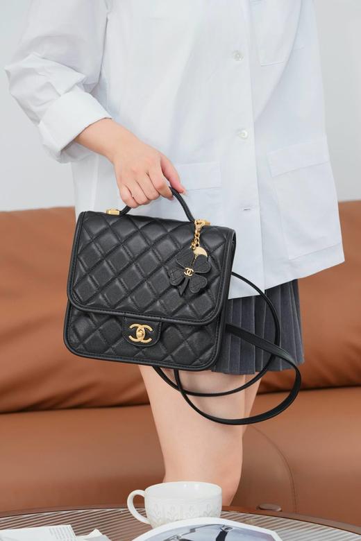 香奈儿 25B 四叶草系列双肩包 小号  （LZ） 商品图9