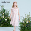 mettekids儿童连衣裙2025夏季新款女童法式淑女甜美裙碎花公主裙 商品缩略图0