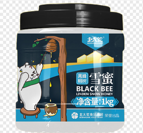 北大荒食品集团黑蜂椴树雪蜜1kg