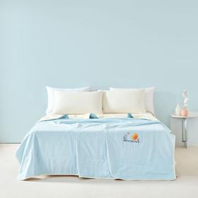 【维科家纺】素色大豆纤维夏凉被（蓝）