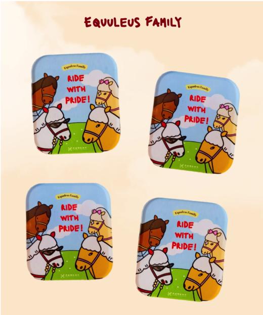 【天星潮玩店】天星小马团冰箱贴 商品图0