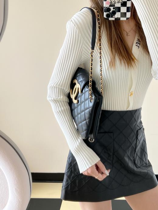 香奈儿  24C早春   大logo 横款购物袋  （LZ） 商品图3