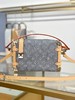 驴家LV SIDETRUNK灰丹宁金属件 S-lock锁扣棉斜挎单肩手提包 中号(JPH) 商品缩略图1