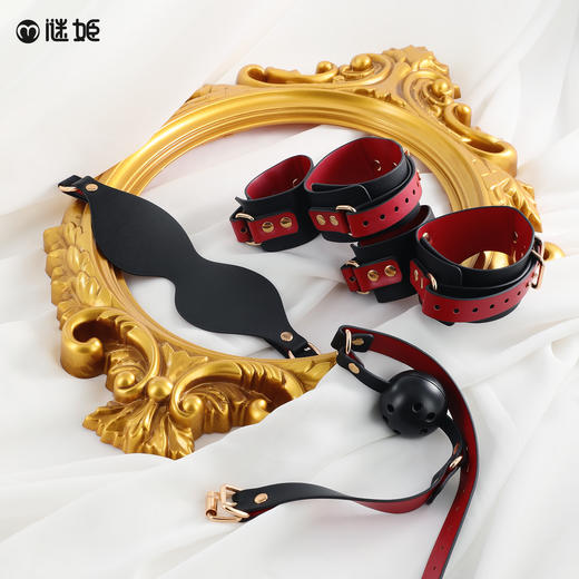 【情趣用品】谜姬 手脚束缚套组调情SM 商品图4