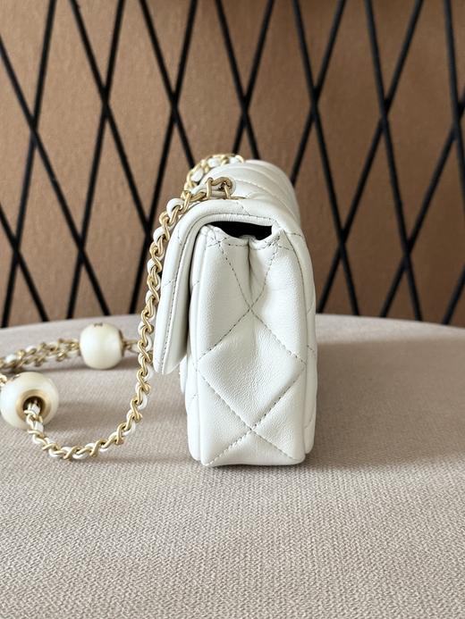 BT290 香奈儿 24S 珍珠款方胖子 斜挎包 白色（BT*MM）7.22直播款 商品图10