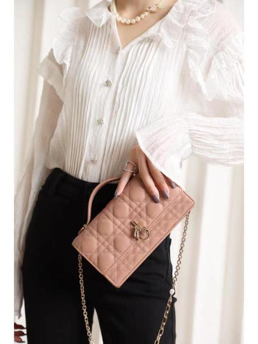 迪奥-lady  珍珠手拿包（LZ） 商品图11