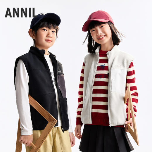 男女童立领马甲秋季新款安奈儿童装EM532516 商品图2
