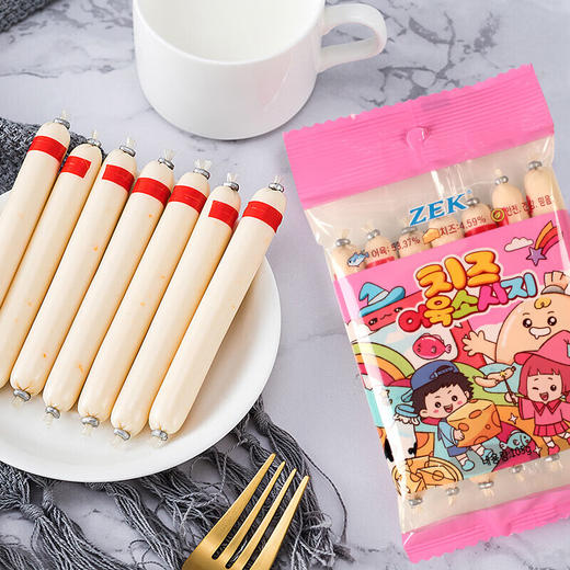 韩国ZEK 芝士味/玉米味鳕鱼肠105g 纯正鳕鱼营养健康口感Q弹 033008/032361 商品图1
