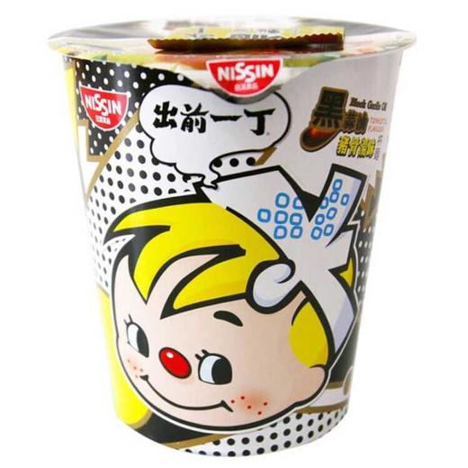 出前一丁杯面黑蒜油猪骨汤 72g/杯 商品图0